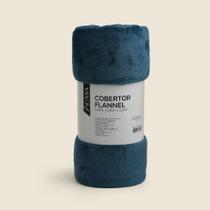 Cobertor Flannel Azul - ACASA Cobertor Flannel Azul - ACASA