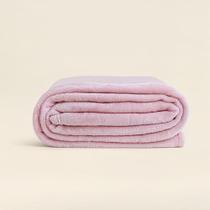 Cobertor Flannel Casal Rosa - ACASA