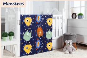 Cobertor flannel kids monstros - 1,10m x 1,50m fkmonin202201 - etruria