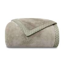 Cobertor Flannel Magnus Queen Castanho 2,20 X 2,40 - Appel