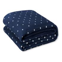 Cobertor flannel poa - casal - azul - corttex Cobertor flannel poa - casal - azul - corttex