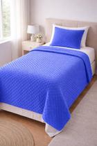 Cobertor Flannel Solteiro Bolinha Com 01 Fronha