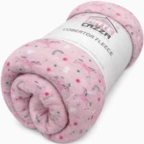 Cobertor Fleece Manta Microfibra Arte Cazza Casal