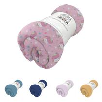 Cobertor Fleece Manta Microfibra Arte Cazza Casal