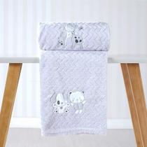 Cobertor Fluffy Bene Casa - Cinza 90cm x 1,10m