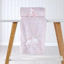 Cobertor Fluffy Rosa Bene Casa - 90cm x 1,10m