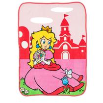 Cobertor Franco Super Mario Princess Peach Girl Kids Cobertor Franco Super Mario Princess Peach Girl Kids