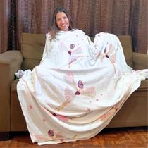 Cobertor Frio Intenso Infantil Menina Menino Mantin Bailarin