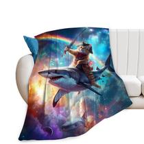 Cobertor Funaluz Funny Cat Fleece Soft Warm Plush 125x100cm