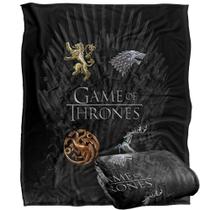 Cobertor Game of Thrones Chrome House Sigils 150 x 200 cm