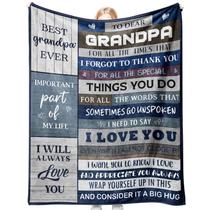 Cobertor Glydein Soft Flannel 127x152 cm, azul, aconchegante, presente