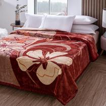 Cobertor Grosso E Quente Casal Antialérgico Raschel Estampas