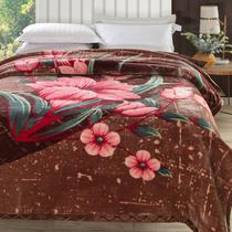 Cobertor Grosso e Quente Casal AntiAlérgico Raschel Estampas