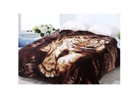 Cobertor Hiyoko Tiger Animal Print, felpudo de pelúcia quente Cobertor Hiyoko Tiger Animal Print, felpudo de pelúcia quente