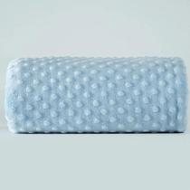 Cobertor Hug Duplo Dots Azul Bebê Cobertor Hug Duplo Dots Azul Bebê