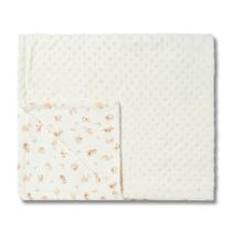 Cobertor Hug Fleece Dots Fun Chá Da Tarde Off White Cobertor Hug Fleece Dots Fun Chá Da Tarde Off White