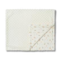 Cobertor Hug Fleece Dots Fun Construindo Histórias Off White