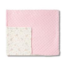 Cobertor Hug Fleece Dots Fun Jardim Da Aurora Rosa Cobertor Hug Fleece Dots Fun Jardim Da Aurora Rosa