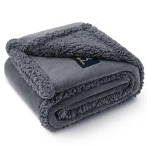 Cobertor Impermeável para Pet Luciphia - Reversível Cinza Escuro King