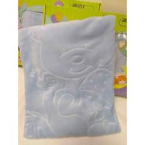 Cobertor Infantil 80x110m Texture Azul Jolitex My Sweet Bear