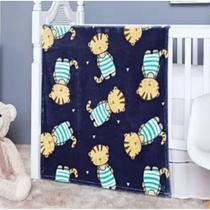 Cobertor infantil anti alergico 0,9 x 1,10 manta baby flannel tigo