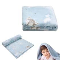 Cobertor Infantil Antialérgico Bebê Manta Menino Menina