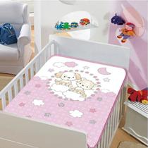 Cobertor Infantil Bebê Le Petit Hipoalergênico Microfibra Colibri