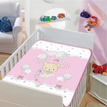 Cobertor Infantil Bebê Le Petit Hipoalergênico Microfibra Colibri