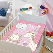Cobertor Infantil Bebê Le Petit Hipoalergênico Microfibra Colibri