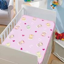 Cobertor Infantil Bebê Pelo Alto 90x1,10m Bichinhos Divertidos Jolitex Ternille
