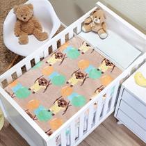 Cobertor Infantil Bonno Baby - Tom Bege - 1,10 x 0,90 M - 100% Poliéster Cobertor Infantil Bonno Baby - Tom Bege - 1,10 x 0,90 M - 100% Poliéster