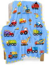 Cobertor infantil BOOPBEEP Construction 127x152cm Fleece Throw Cobertor infantil BOOPBEEP Construction 127x152cm Fleece Throw