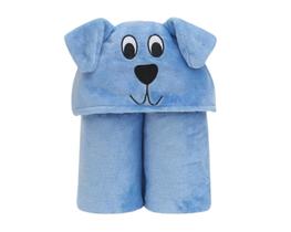 Cobertor infantil c/ capuz 3d bichinhos manta festa d pijama - CHARMINHO