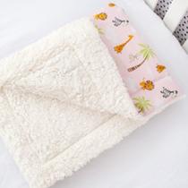 Cobertor Infantil Cobertor Bebê Menino Menina - Varias Cores