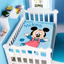 Cobertor Infantil de Berço Raschel Plus Mickey Jolitex 90 x 110 cm