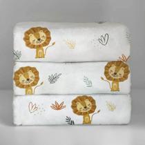 Cobertor Infantil Donna Laço Bebê Luxo 90x110cm