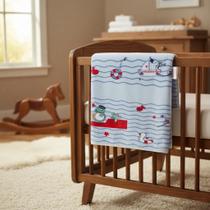 Cobertor Infantil Kyor Plus Baby Jolitex Cor:Azul - Marinheiro