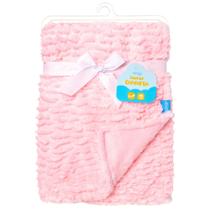 Cobertor Infantil Macio Soft Antialérgico Enxoval Bebê Rosa