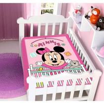Cobertor Infantil Minnie Bercinho Disney Jolitex Bebê Berço Cobertor Infantil Minnie Bercinho Disney Jolitex Bebê Berço