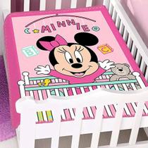 Cobertor infantil raschel plus 90x110 cm Jolitex Disney Minnie Cobertor infantil raschel plus 90x110 cm Jolitex Disney Minnie