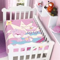 Cobertor Infantil Raschel Plus Sonho de Mamãe
