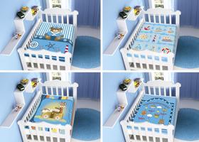 Cobertor Infantil Raschel Plus Sortido Azul Jolitex