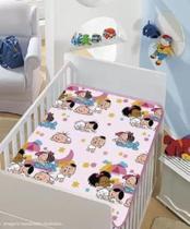 Cobertor Infantil Raschel Turma Mônica Rosa Soninho Jolitex - Jolitex Cobertor Infantil Raschel Turma Mônica Rosa Soninho Jolitex - Jolitex