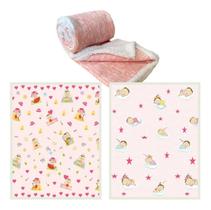 Cobertor Infantil Sherpa Super Soft Infantil Sortido Jolitex