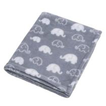 Cobertor Infantil Soft Manta Bebê Microfibra Antialérgico Cinza Cobertor Infantil Soft Manta Bebê Microfibra Antialérgico Cinza