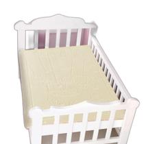 Cobertor Infantil Touch Texture Raschel Relevo Bege Jolitex