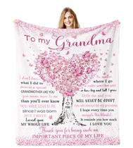 Cobertor Jamfind Grandma Gifts 150x125cm poliéster