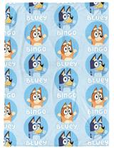 Cobertor Jay Franco Bluey & Bingo Plush 117x152cm para crianças