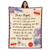 Cobertor Joiedomi Mom Flannel Throw 127x152 cm marrom