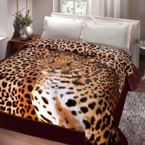 Cobertor Jolitex Antialérgico Kyor Casal 180x220 Estampa: Leopardo